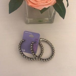 NWT hoop earrings from Claire’s